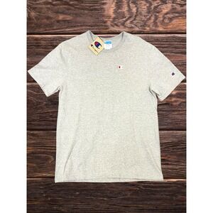 Champion Logo Gray T-shirt Men's Size L NWT